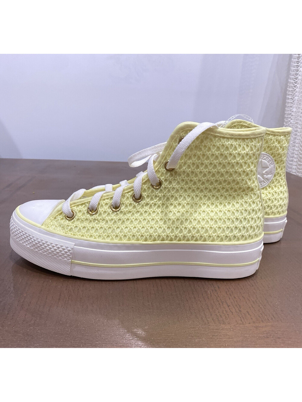 Converse Chuck Taylor All Star Lift High Top Knit ,size 8.5